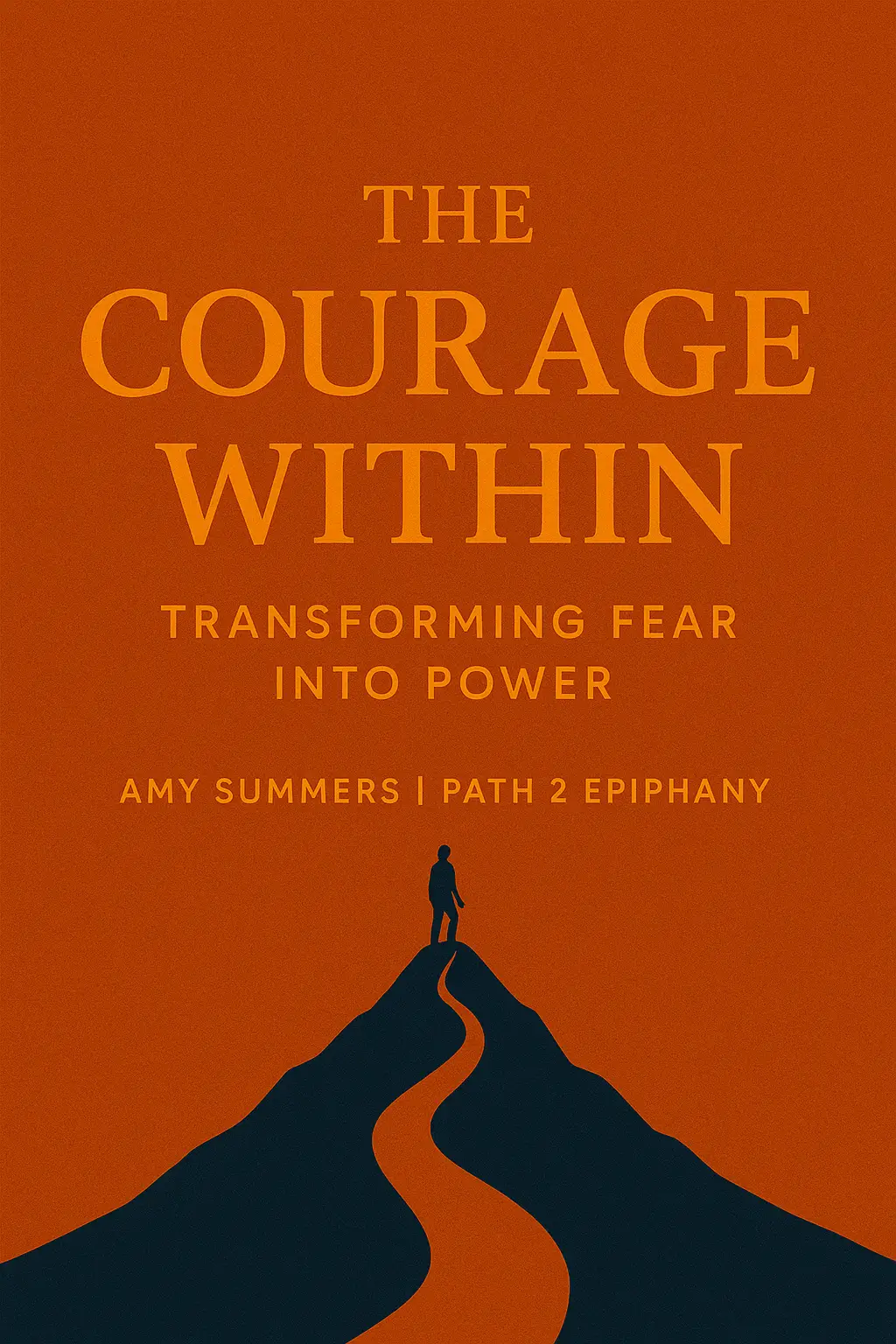 ebook cover titled The Courage Within about transforming fear into personal empowerment
